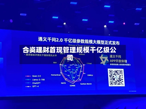 合资理财首现管理规模千亿级公司