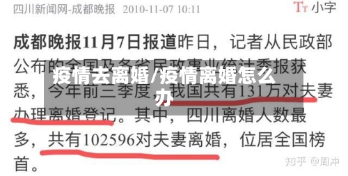 疫情去离婚/疫情离婚怎么办